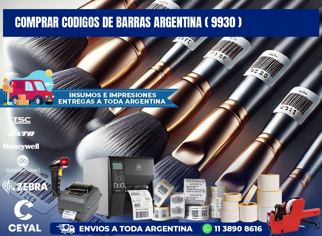 comprar codigos de barras argentina ( 9930 )