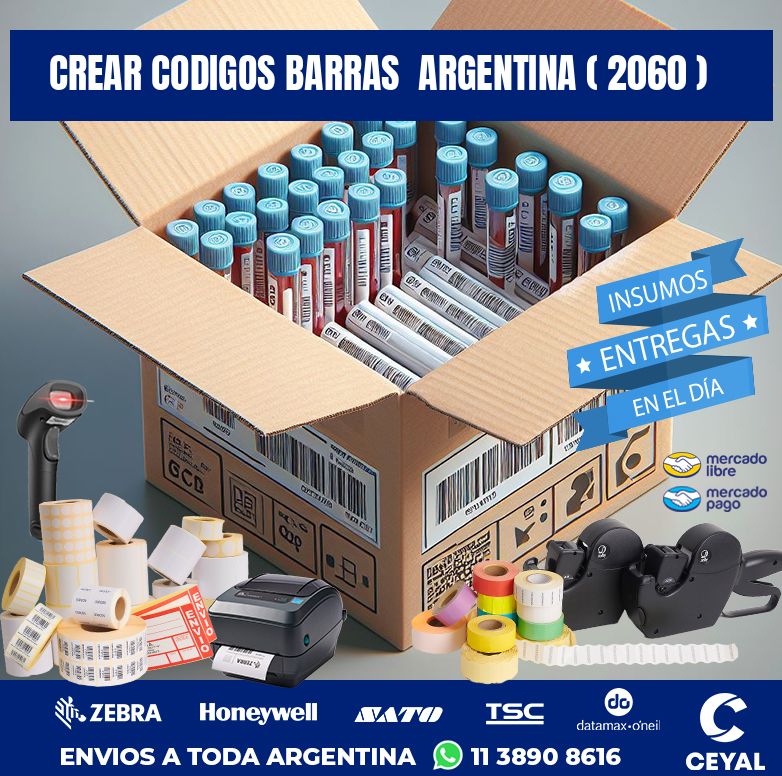 crear codigos barras  argentina ( 2060 )