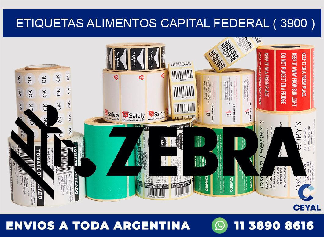 etiquetas alimentos capital federal ( 3900 )