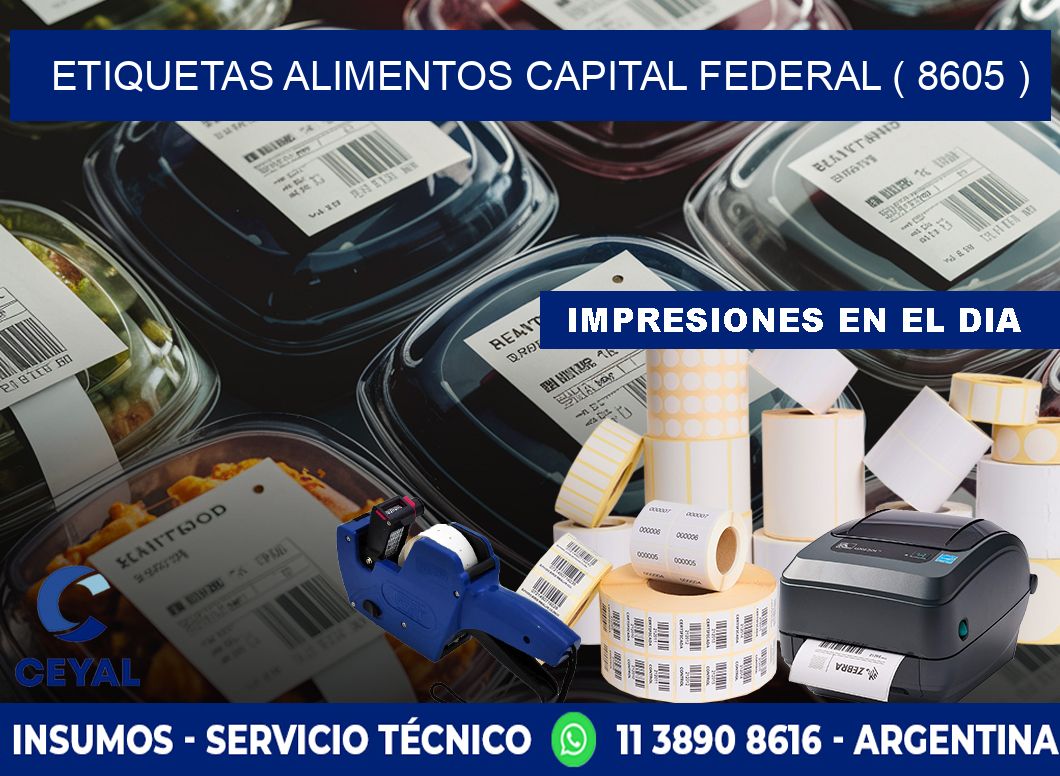 etiquetas alimentos capital federal ( 8605 )