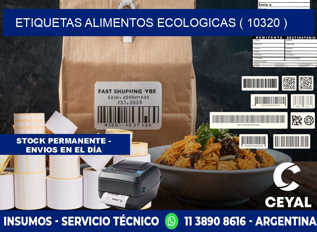 etiquetas alimentos ecologicas ( 10320 )