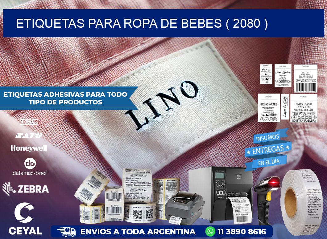 etiquetas para ropa de bebes ( 2080 )