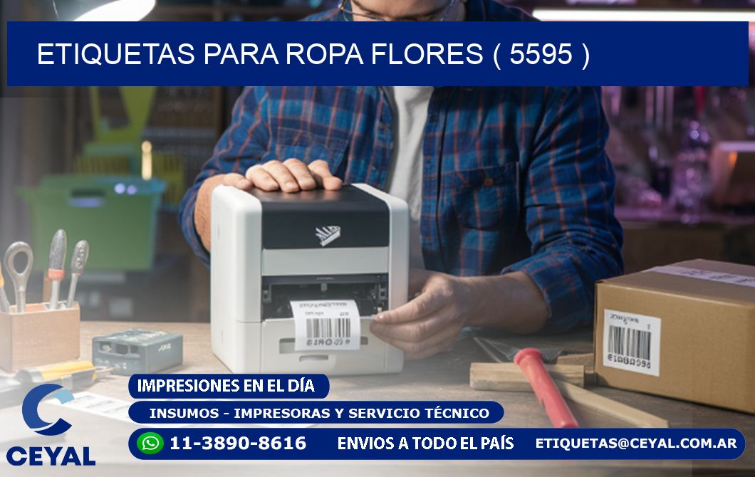 etiquetas para ropa flores ( 5595 )