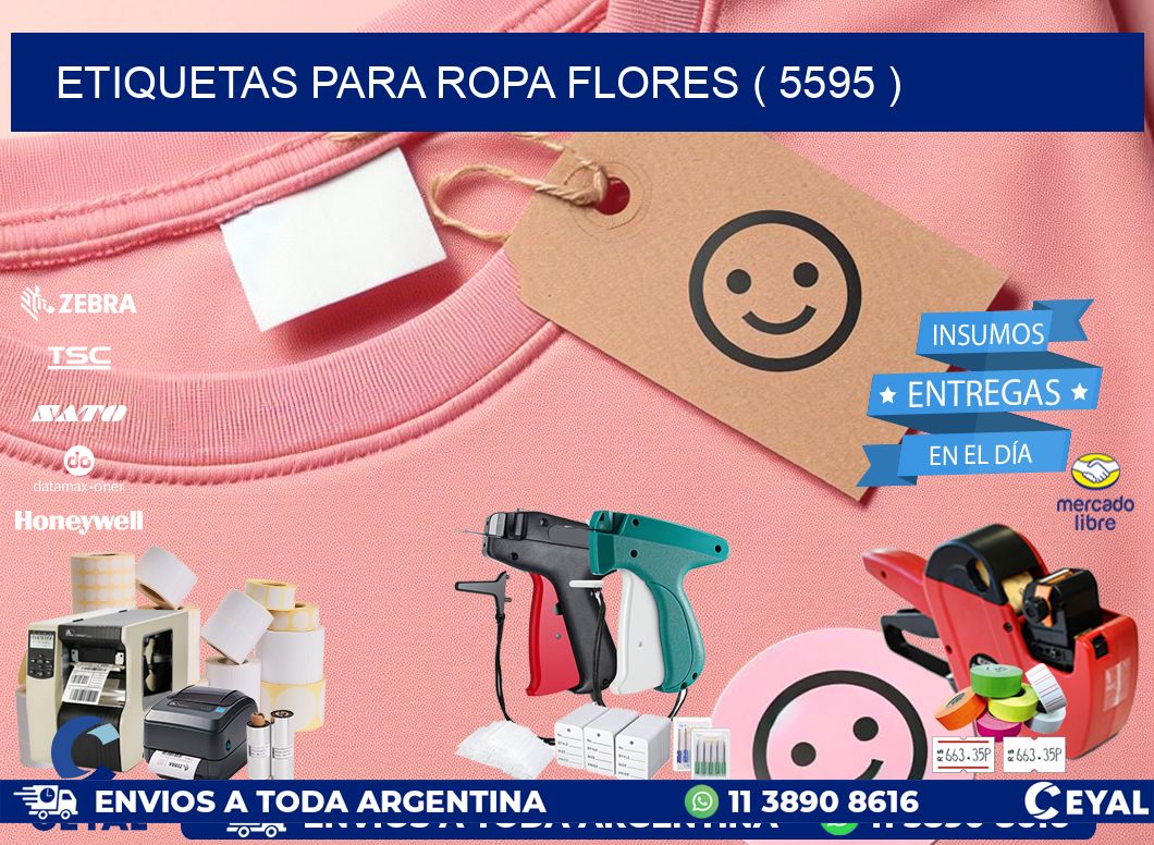 etiquetas para ropa flores ( 5595 )