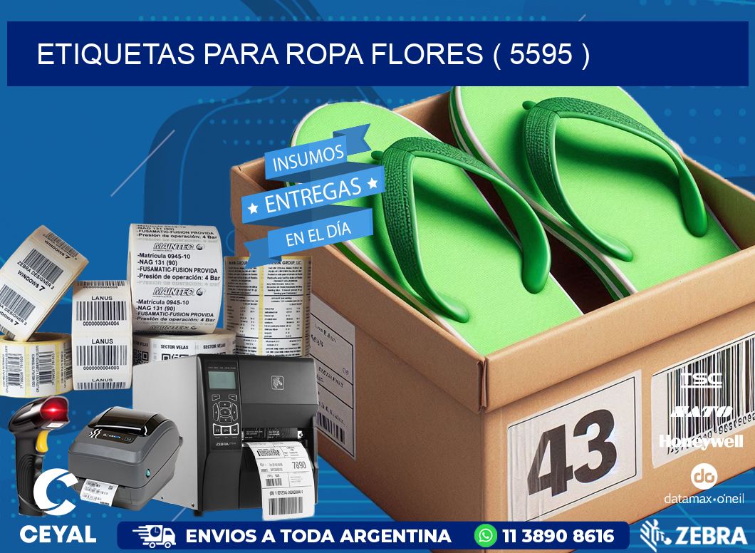 etiquetas para ropa flores ( 5595 )
