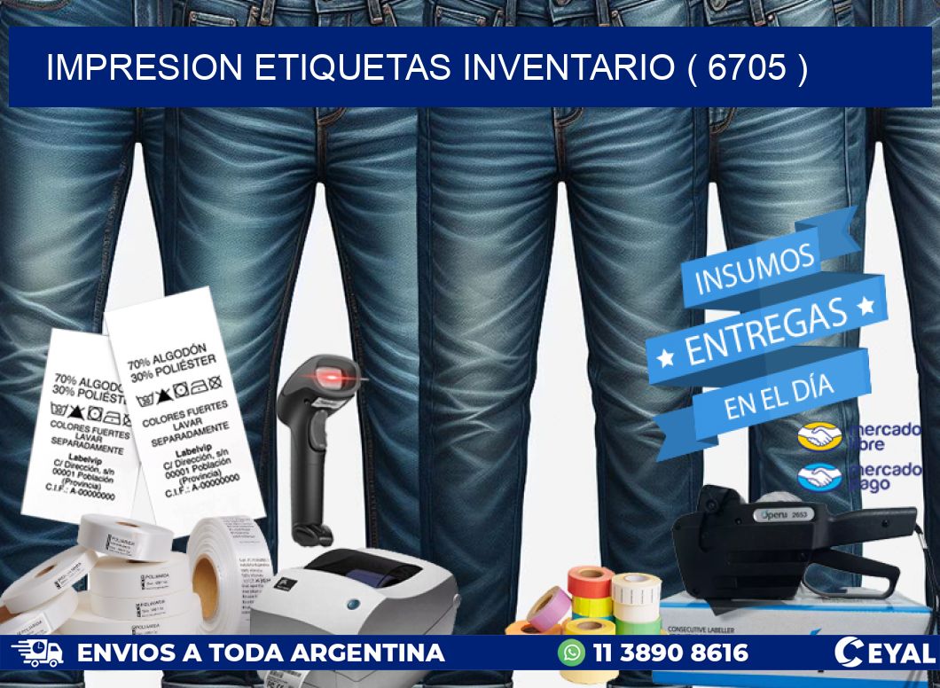 impresion etiquetas inventario ( 6705 )