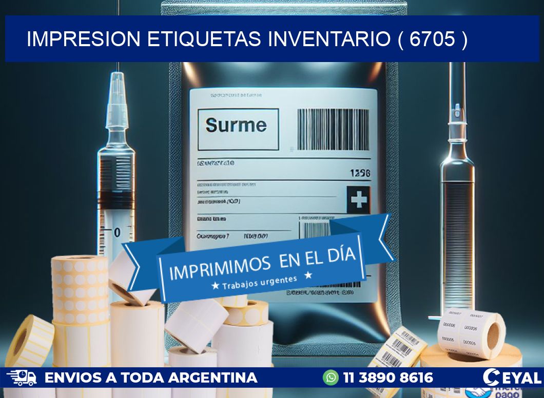 impresion etiquetas inventario ( 6705 )
