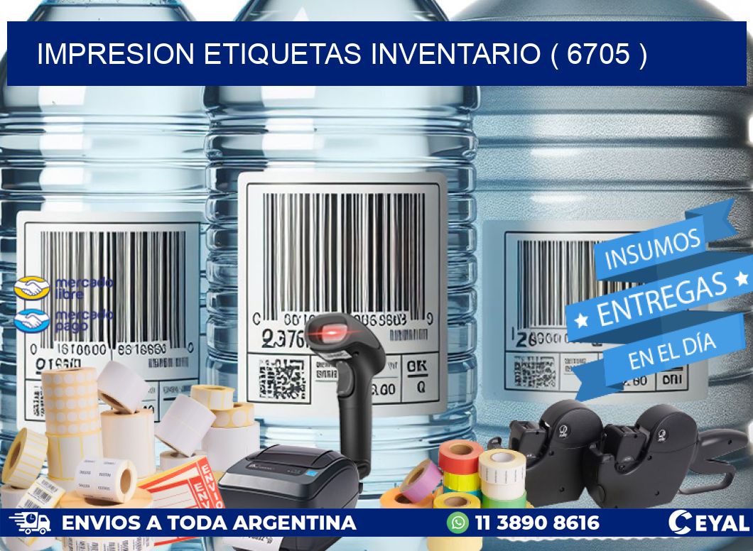 impresion etiquetas inventario ( 6705 )