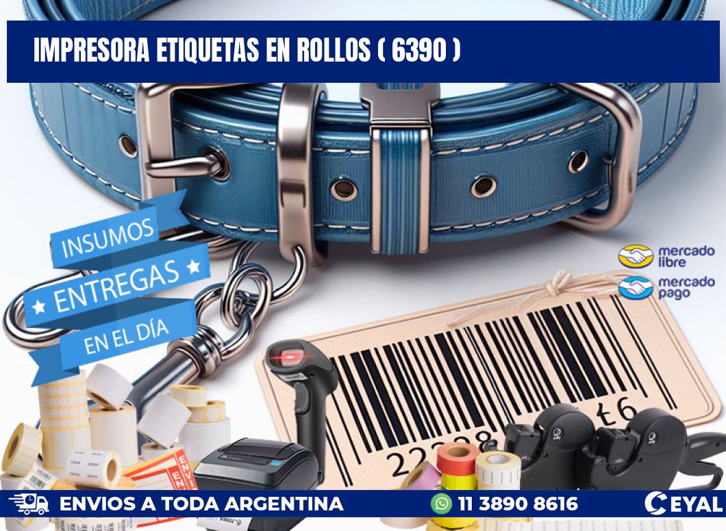 impresora etiquetas en rollos ( 6390 )