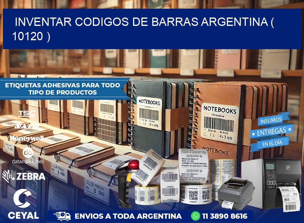 inventar codigos de barras argentina ( 10120 )
