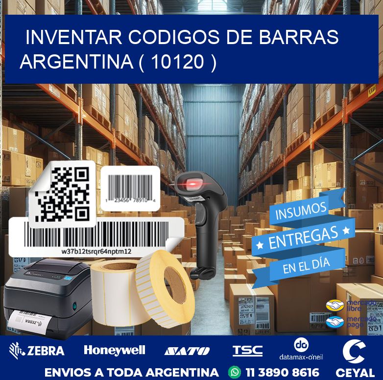 inventar codigos de barras argentina ( 10120 )