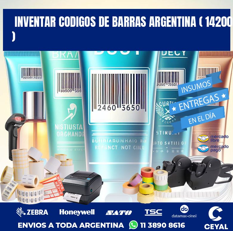 inventar codigos de barras argentina ( 14200 )