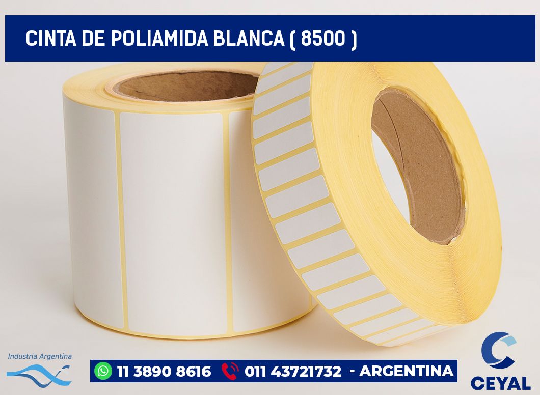 CINTA DE POLIAMIDA BLANCA ( 8500 )
