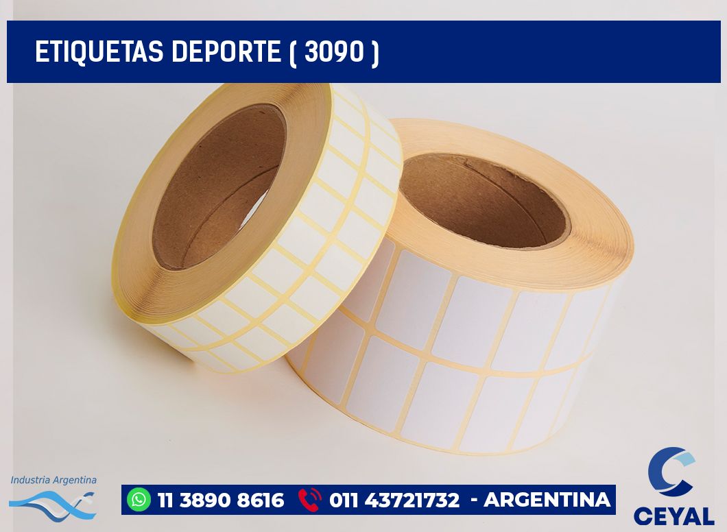 ETIQUETAS DEPORTE ( 3090 )