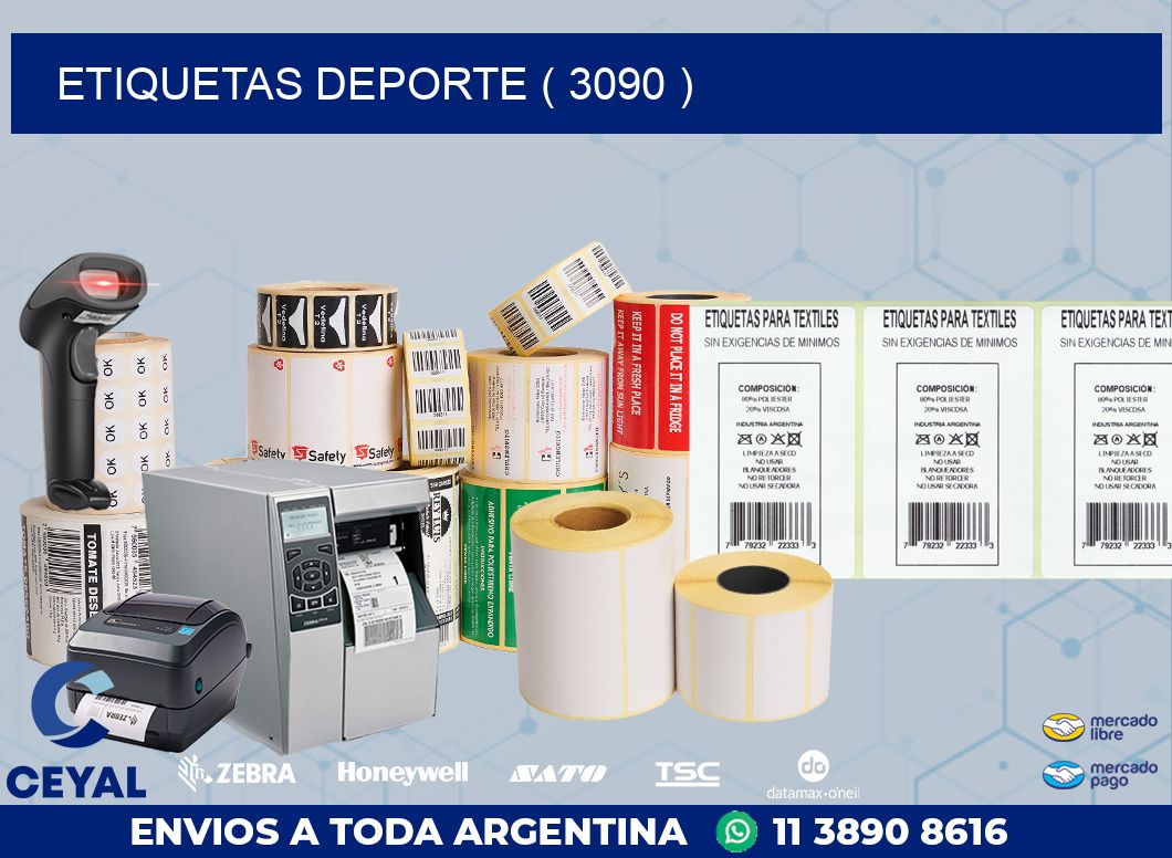 ETIQUETAS DEPORTE ( 3090 )