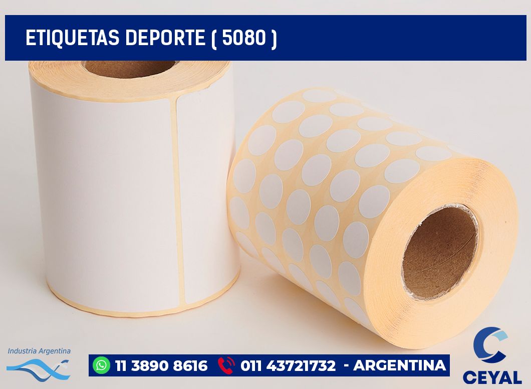 ETIQUETAS DEPORTE ( 5080 )