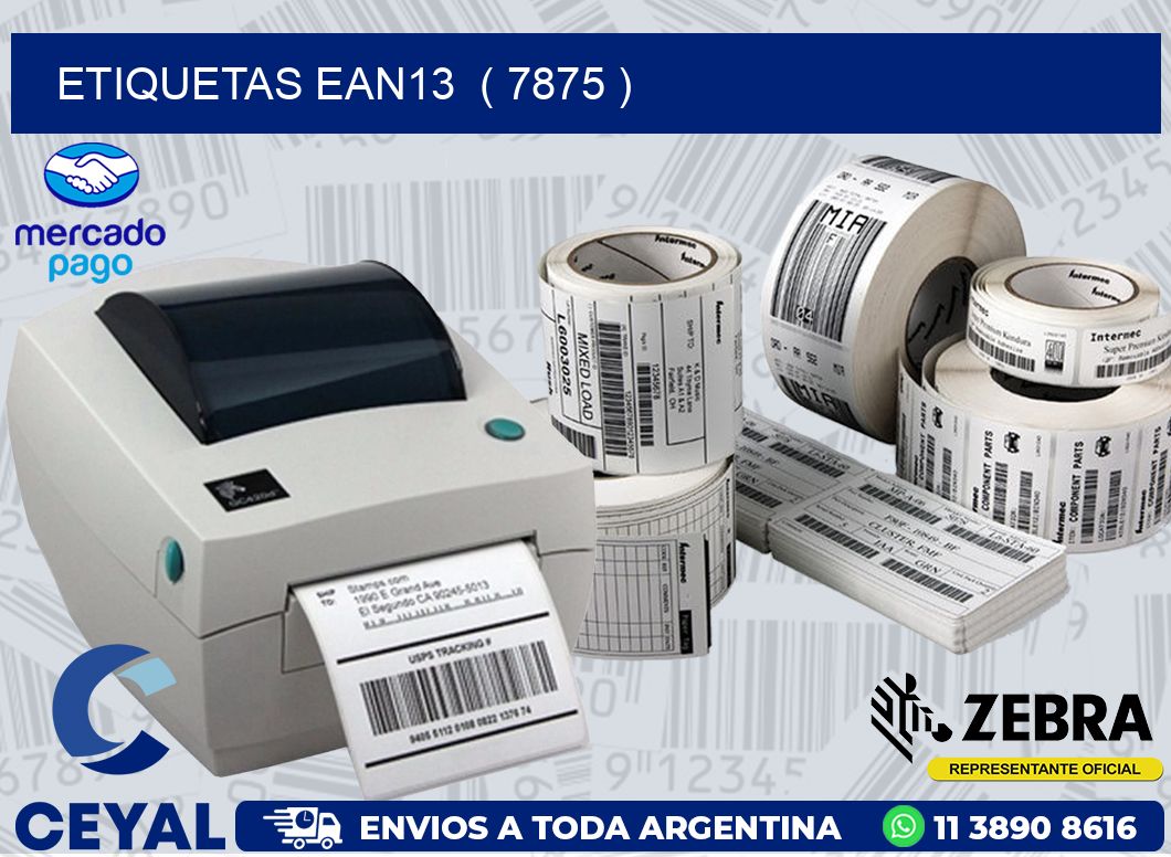 ETIQUETAS EAN13  ( 7875 )