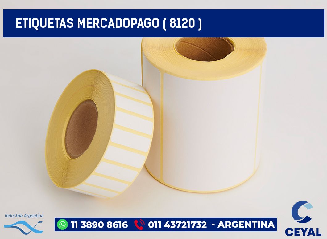 ETIQUETAS MERCADOPAGO ( 8120 )