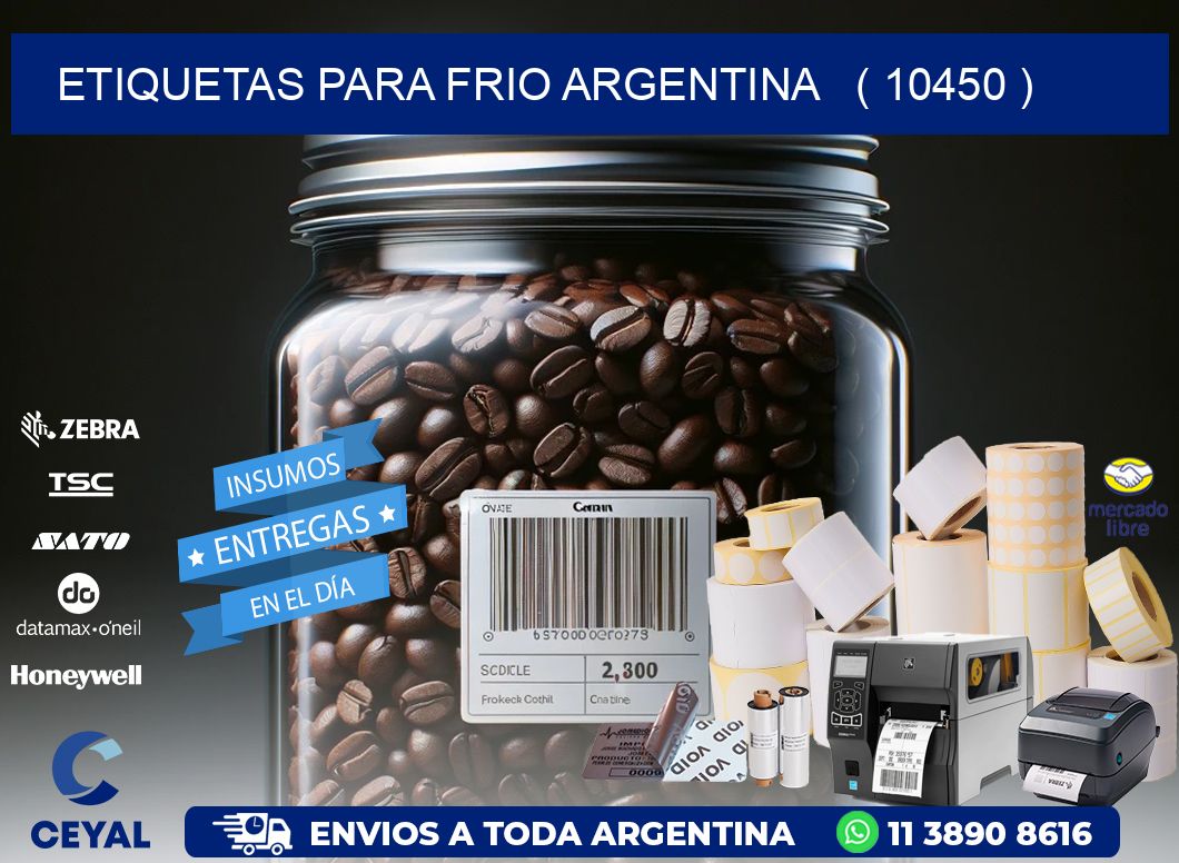 ETIQUETAS PARA FRIO ARGENTINA   ( 10450 )