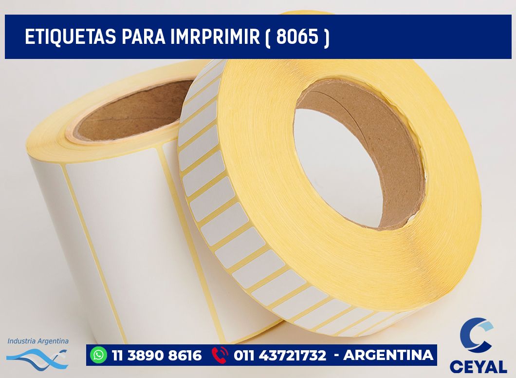 ETIQUETAS PARA IMRPRIMIR ( 8065 )