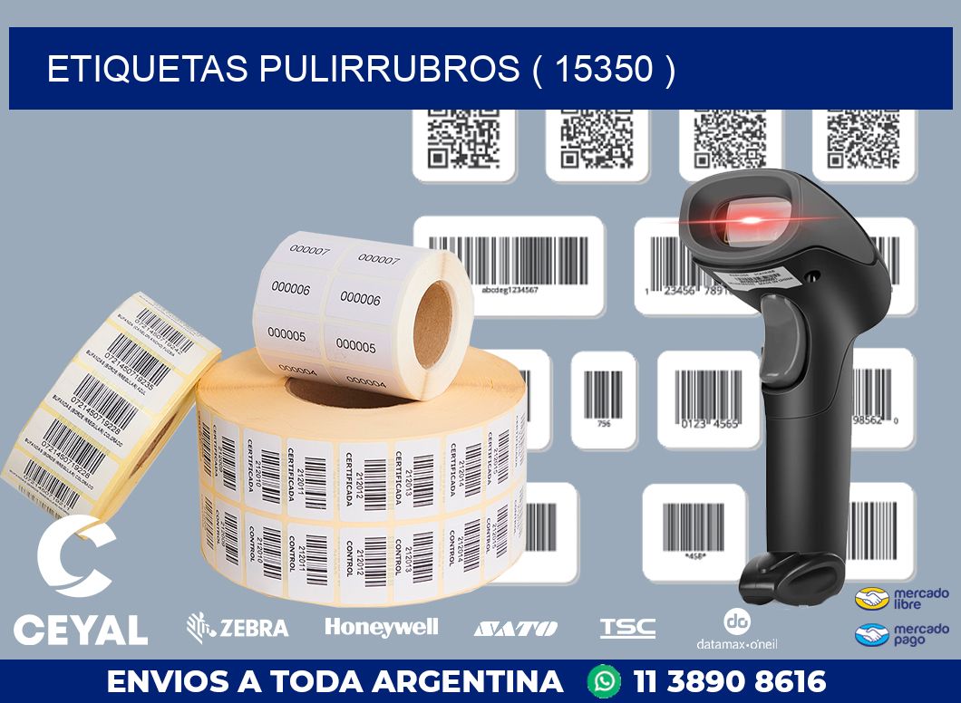 ETIQUETAS PULIRRUBROS ( 15350 )