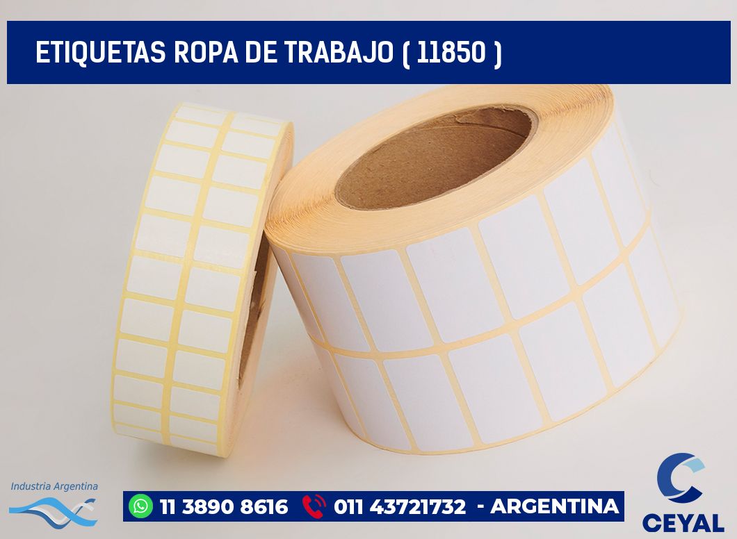 ETIQUETAS ROPA DE TRABAJO ( 11850 )