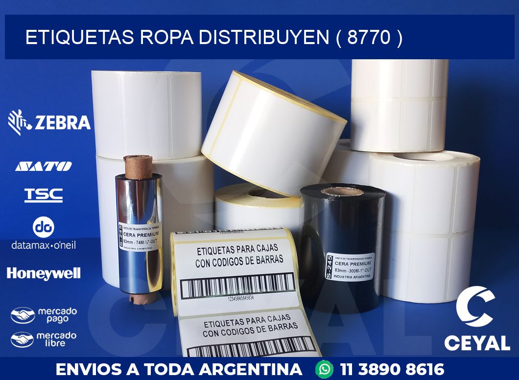 ETIQUETAS ROPA DISTRIBUYEN ( 8770 )