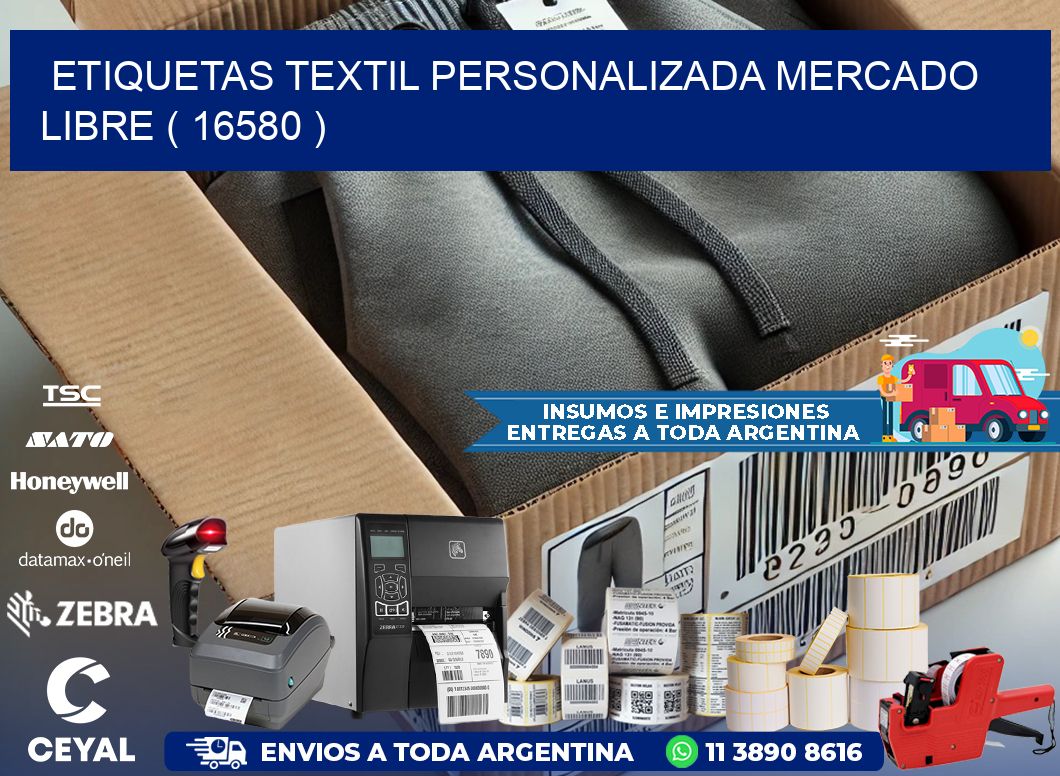 ETIQUETAS TEXTIL PERSONALIZADA MERCADO LIBRE ( 16580 )