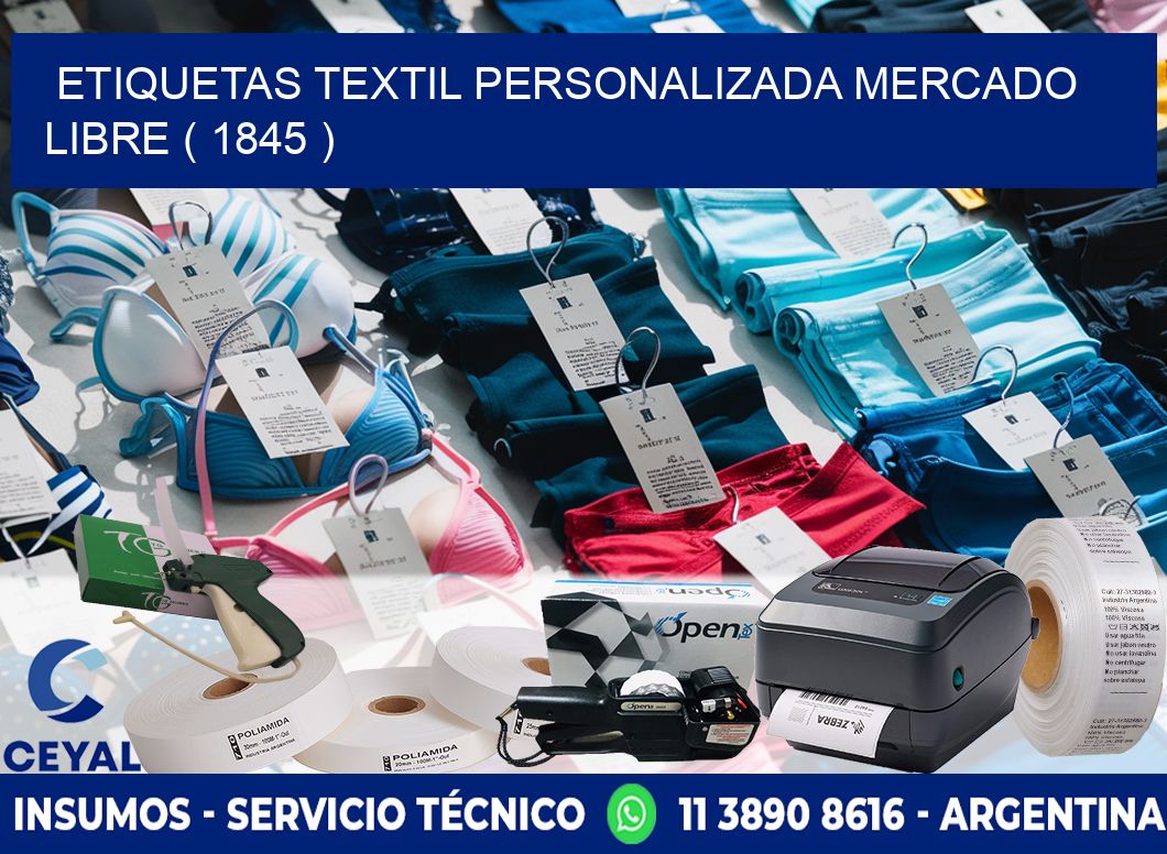 ETIQUETAS TEXTIL PERSONALIZADA MERCADO LIBRE ( 1845 )