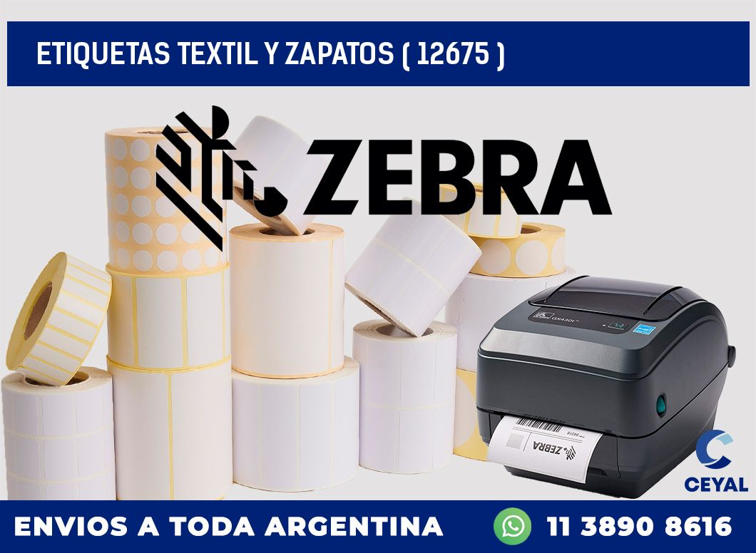 ETIQUETAS TEXTIL Y ZAPATOS ( 12675 )
