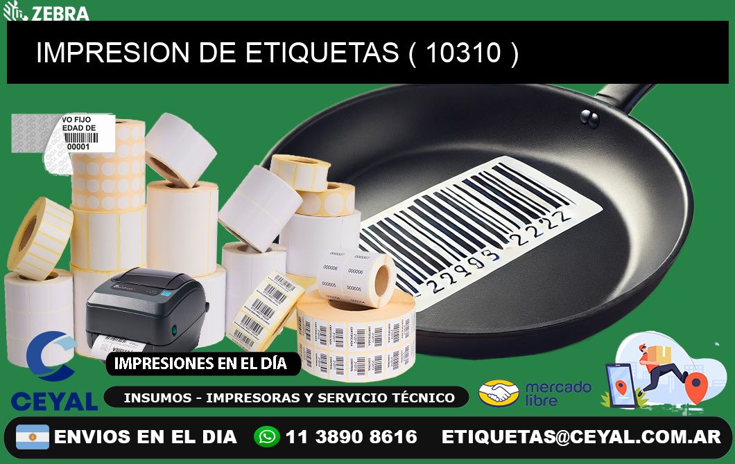 IMPRESION DE ETIQUETAS ( 10310 )