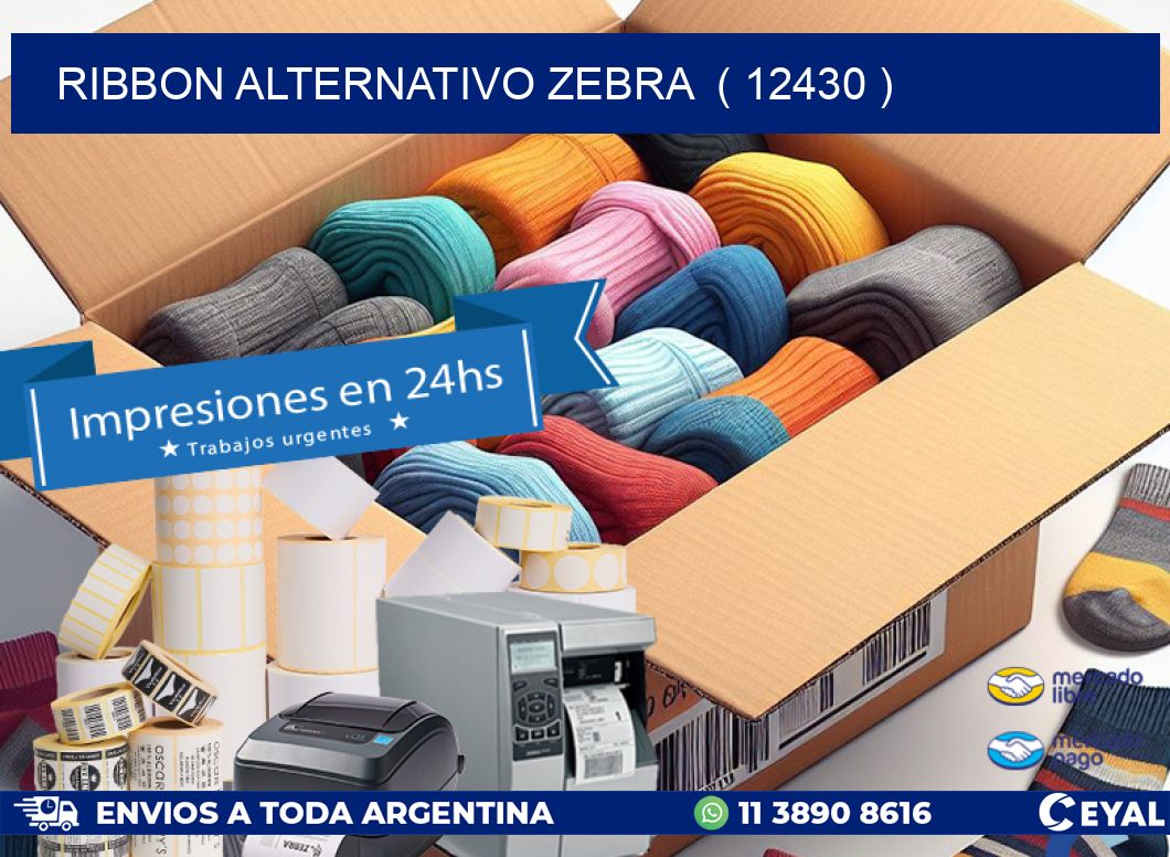 RIBBON ALTERNATIVO ZEBRA  ( 12430 )