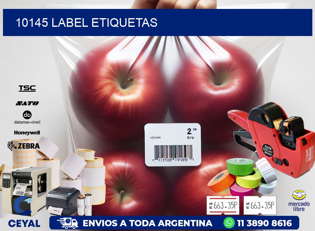 10145 LABEL ETIQUETAS
