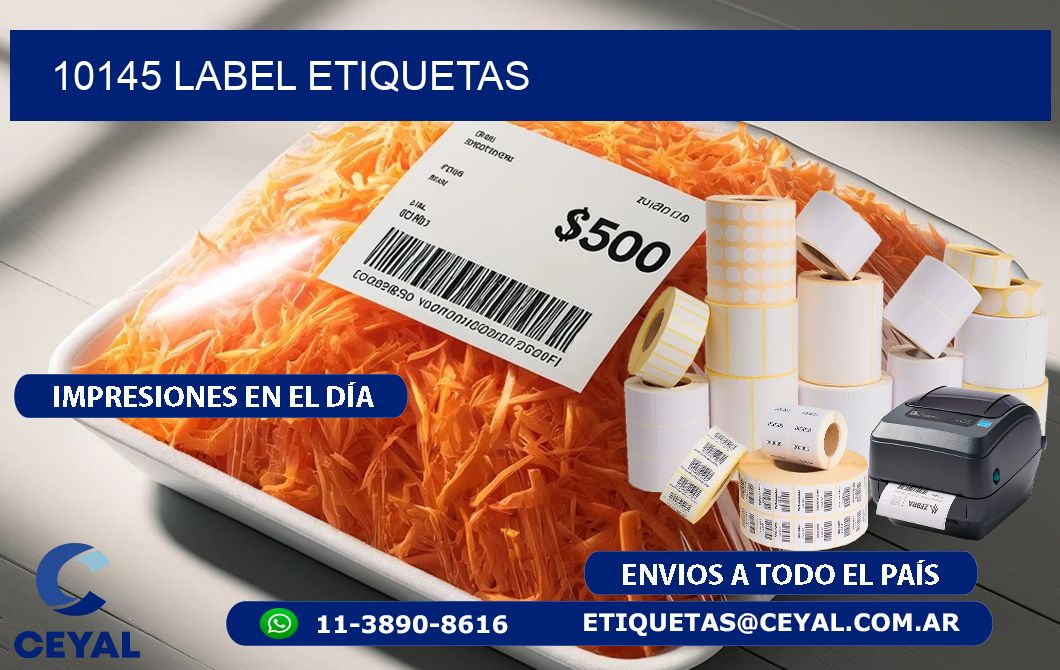 10145 LABEL ETIQUETAS