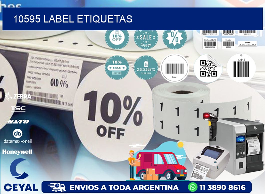 10595 LABEL ETIQUETAS