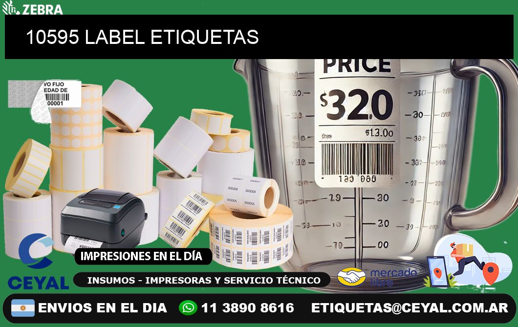 10595 LABEL ETIQUETAS