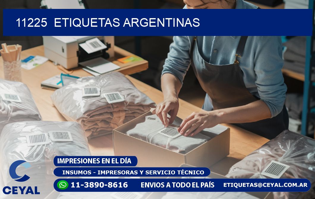 11225  ETIQUETAS ARGENTINAS