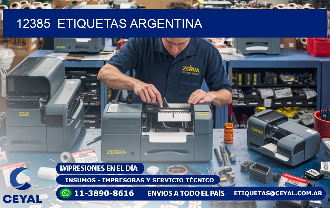 12385  ETIQUETAS ARGENTINA