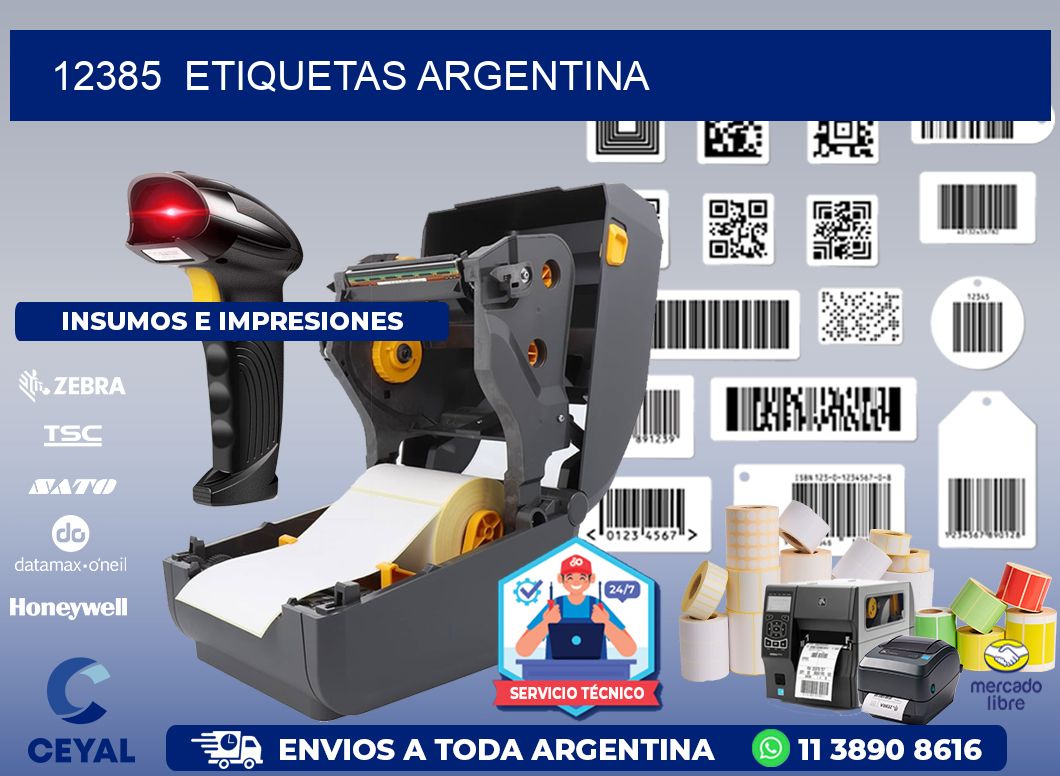 12385  ETIQUETAS ARGENTINA