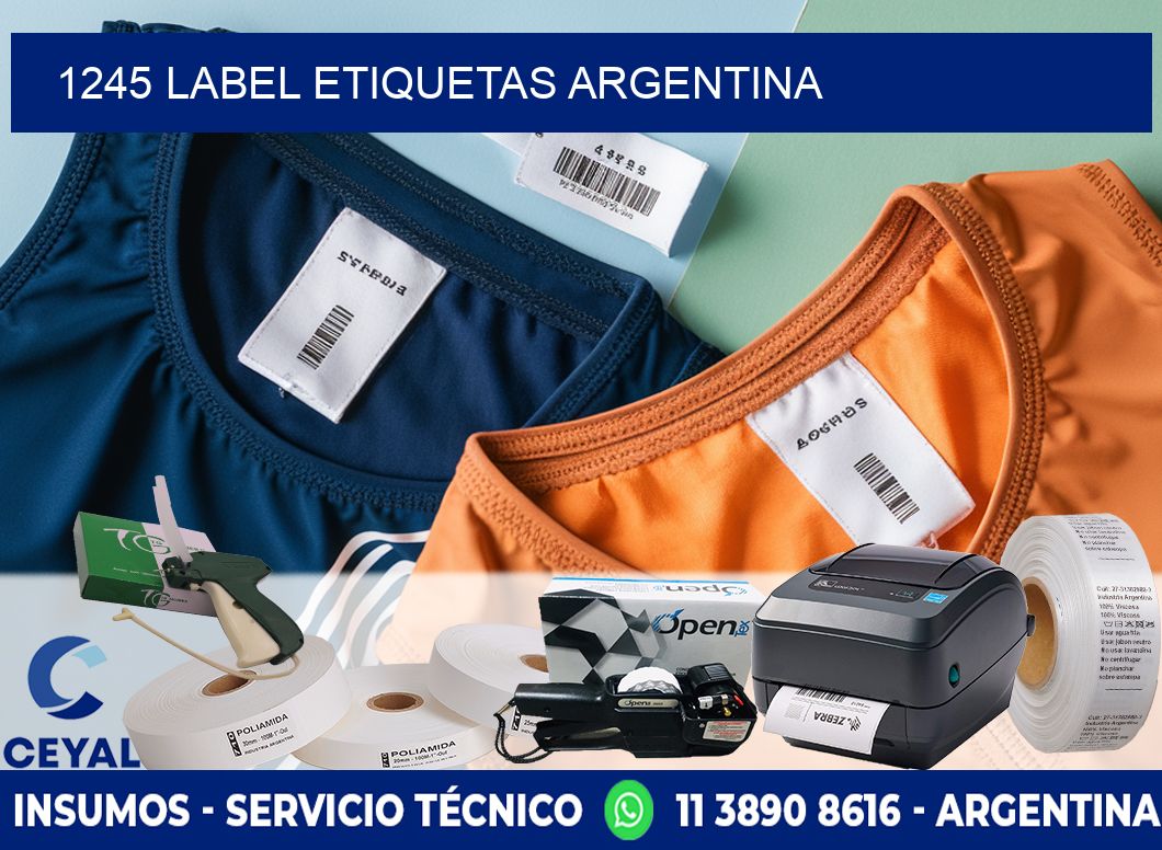 1245 LABEL ETIQUETAS ARGENTINA