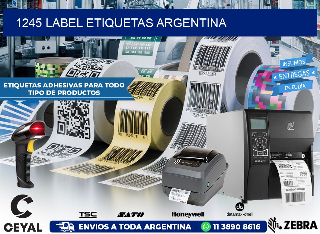 1245 LABEL ETIQUETAS ARGENTINA