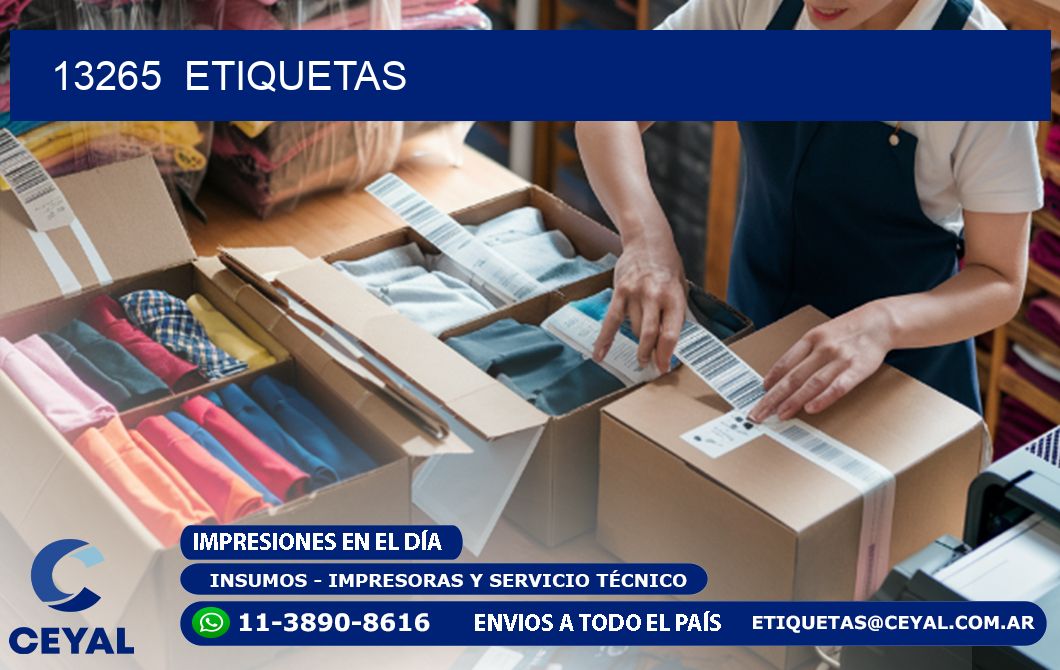 13265  ETIQUETAS