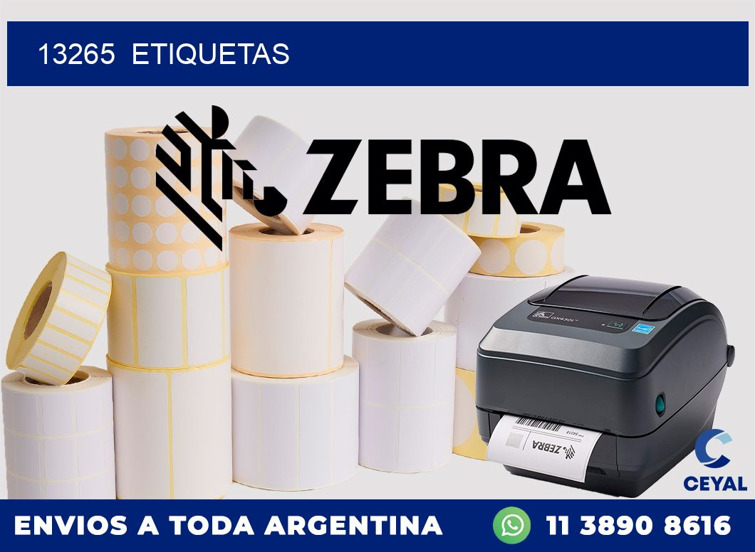 13265  ETIQUETAS