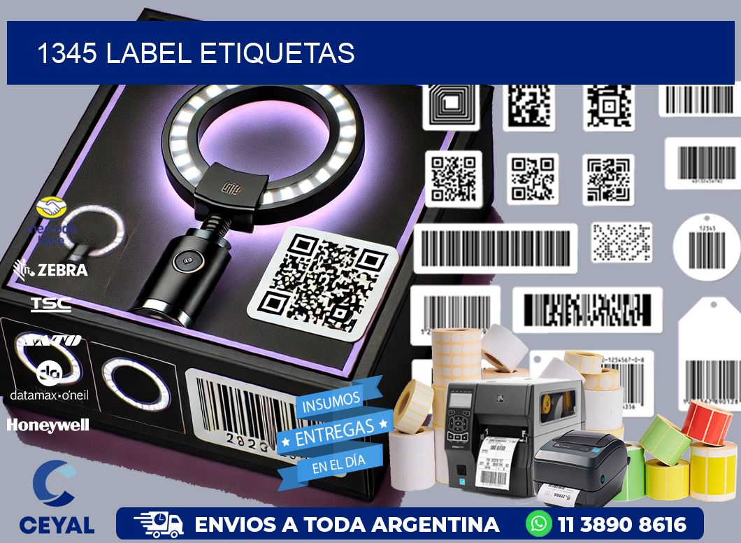 1345 LABEL ETIQUETAS