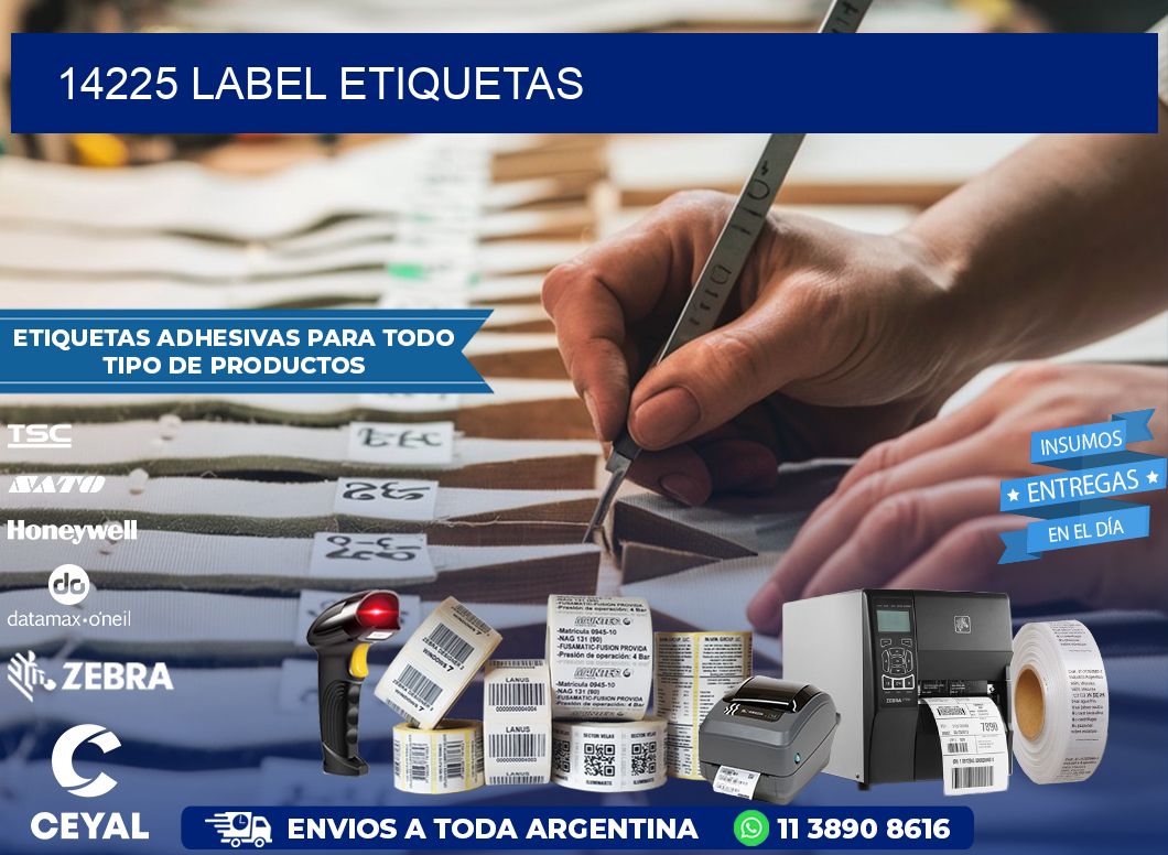 14225 LABEL ETIQUETAS