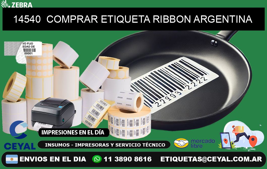 14540  COMPRAR ETIQUETA RIBBON ARGENTINA