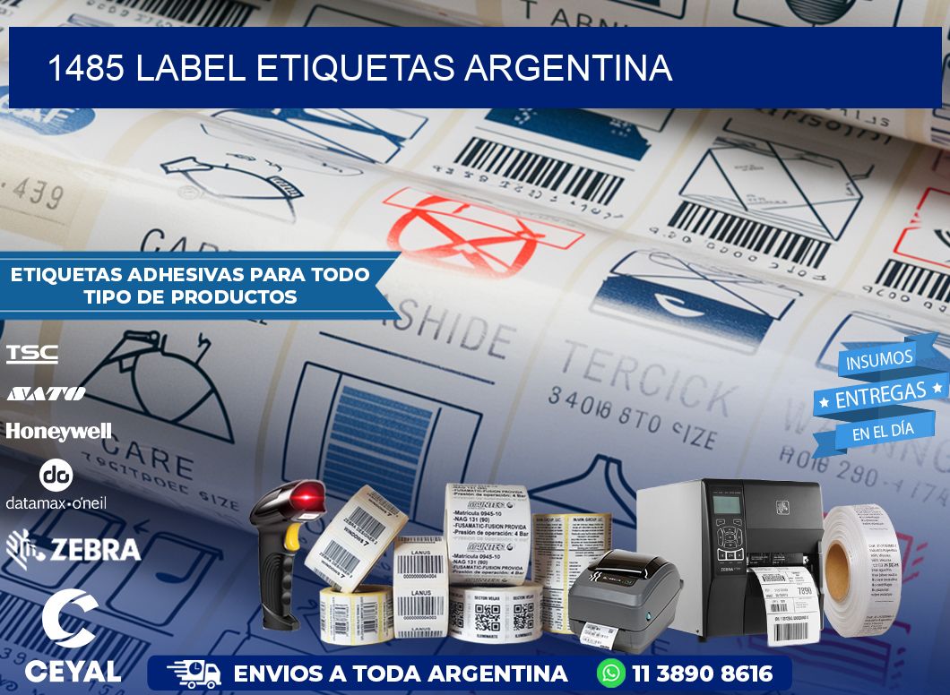 1485 LABEL ETIQUETAS ARGENTINA