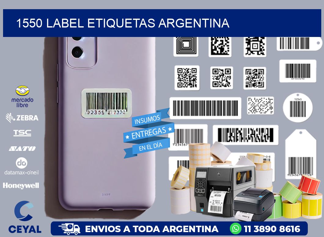 1550 LABEL ETIQUETAS ARGENTINA