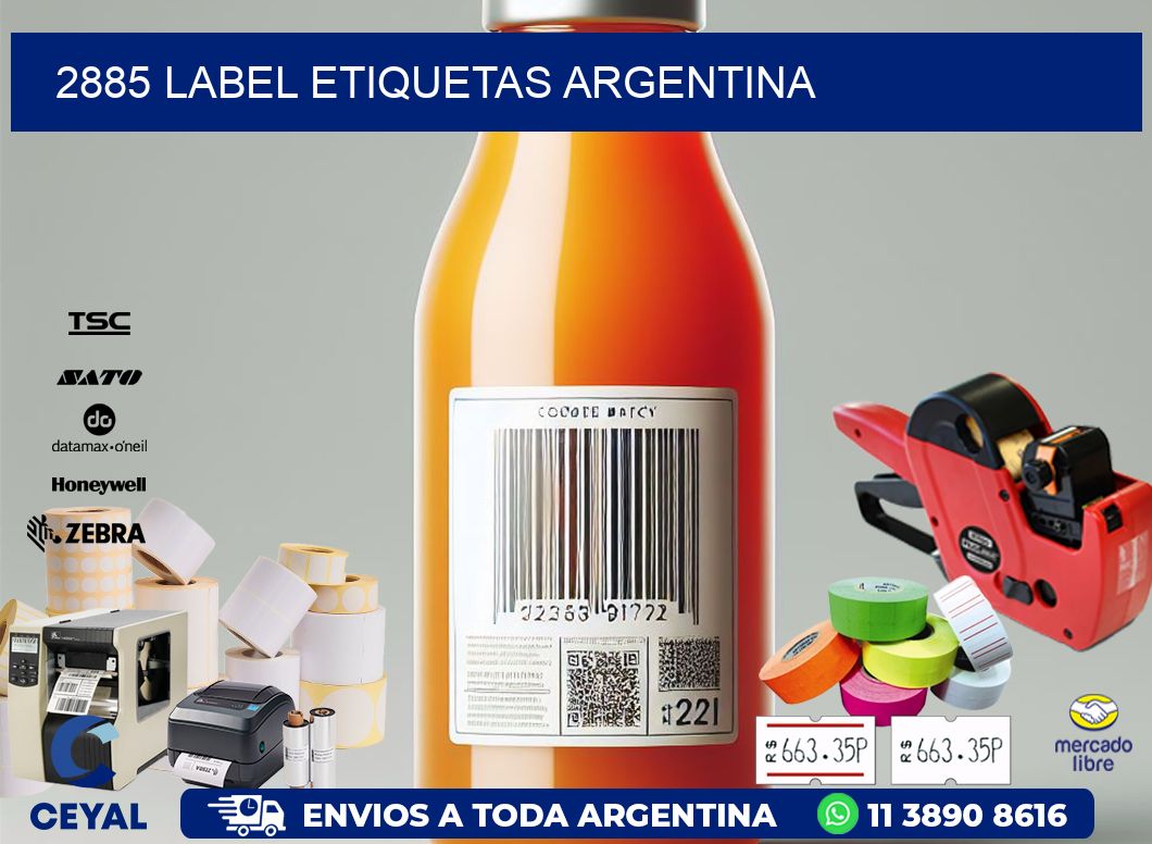 2885 LABEL ETIQUETAS ARGENTINA