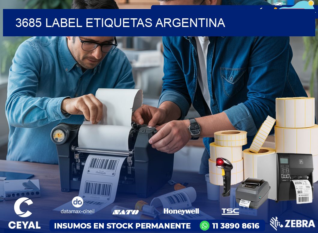 3685 LABEL ETIQUETAS ARGENTINA